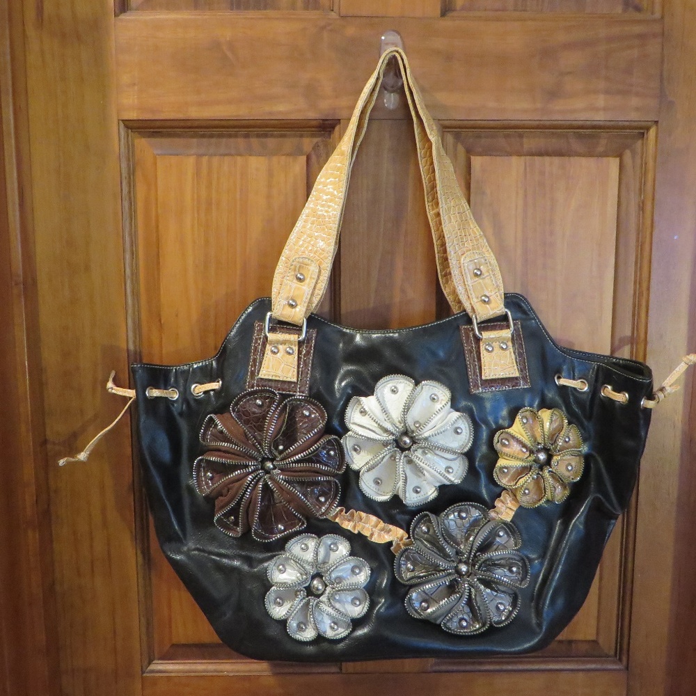 Purse / Bag with Flowers